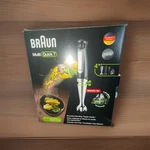Braun Multi Quick Hand Blender 4 In 1 - Mq 7027X New Sealed. Fixed Price $89.10.
