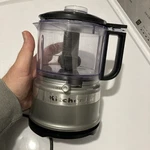 Kitchenaid KFC3516CU 3.5 Cup Mini Food Processor - Contour Silver Tested Working. Fixed Price $19.00.