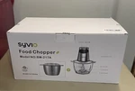 Syvio Food Chopper Model BM-217A 4 Layer Blades Glass Bowl Processor. Fixed Price $23.99.