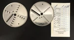 Moulinex La Machine Model 354 Shredding Slicing A/b And C/o Disks 747650. Fixed Price $17.99.