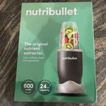 Nutribullet 8-PIECE Nutrition Extractor Blender Juicer, 600 Watt Brand New. Fixed Price $53.95.