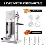 Hakka Sausage Stuffer 15 Lb 7L Meat Filler With Spanish Churro Maker Machine. Fixed Price $229.99.