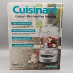 New Cuisinart Mini-prep Plus 4-CUP Food Processor Silver CGC-4PC5. Fixed Price $47.20.