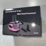 New! Ovente Mini Food Processor HL-2039 Slice & Chopping. I.5 Cap. Bowl. HA015P. Fixed Price $25.00.
