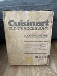 New Cuisinart DLC-7 Food Processor Wall Mounted Acrylic Accessory Holder DLC-078. Fixed Price $55.99.