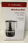 New Kitchenaid KFCB519OB Cup Onyx Black Cordless Rechargeable Chopper. Fixed Price $69.30.