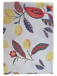 Food Network Tropical Citrus Indoor Outdoor Tablecloth, 70" Round Fabric. Fixed Price $31.88.