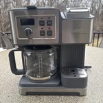 Crux Artisan Series - 12 Cup Coffee Maker Gray Stainless. Fixed Price $99.00.