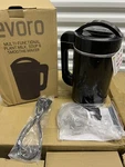 Evoro MF2201 Black Stainless Steel Nut Milk Soup Smoothie Maker Machine 40 Oz. Fixed Price $36.08.