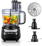 Fohere Food Processor, 12 Cup, Stainless Steel. Fixed Price $47.50.