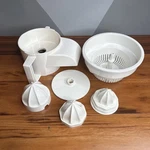 Cuisinart Little Pro Plus Work Bowl W/chute, Ejector Disc, Citrus Juicer DLC-556. Fixed Price $24.97.