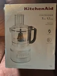 White K.i.t.c.h.e.n.a.i.d 7-CUP Food Processor KFP0718 1687 Kitchenaid 1.7 L. Fixed Price $82.87.