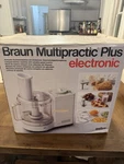 Braun UK20 Multipractic Plus Electronic Food Processor Type 4258 Made In Germany. Fixed Price $259.99.
