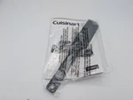 Cuisinart CFP-26SVPC Food Processor Manual And Spatula. Fixed Price $9.83.