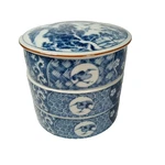Vtg Japan Stacking Bowls With Lid China Serving Containers By Ching Te Chen. Fixed Price $29.99.