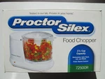 Proctor-silex 72500R 1.5 Cup Food Processor & Vegetable Chopper. Fixed Price $12.00.