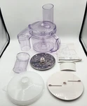 Ge Food Processor 106622F Parts Only Clear Bowl Lid Pusher Disc Cover Manual. Fixed Price $24.95.