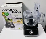 Hamilton Beach 2 Speed + Pulse Control Food Processor 70740 New/open Box *read. Fixed Price $34.99.