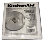 Kitchenaid Food Processor Accessory 9 And 12-CUP French Fry Slicing Disc KFP7FF. Fixed Price $19.00.