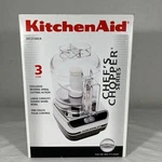 (new) Kitchenaid KFC3100CR Mini Food Processor Cup Dishwasher Safe Chrome. Fixed Price $44.99.