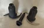 Delonghi DFP250 Food Processor 9-CUP Slicing Metal Blade & Stem Spindle Parts.. Fixed Price $27.20.