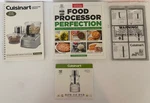 Cuisinart Food Processor Fp Wbct Instructions & Recipe Book Illustrated And Dvd. Fixed Price $11.87.