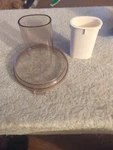 Kitchenaid KFP400 Work Bowl Lid And Pushe Clear. Fixed Price $29.99.
