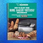 Zojirushi BB-PAC20 Home Bakery Virtuoso Bread Machine Owners Manual + Recipes!. Fixed Price $16.22.