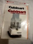Cuisinart Model DLC-72 Instruction Manual. Fixed Price $17.99.