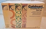 Vintage Cuisinart DLC-330 Dlc-x Set 6 Box. Fixed Price $51.00.