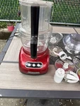 Kitchenaid 12-CUP Food Processor Red. Fixed Price $150.00.