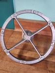 Hobart 9" Pelican ML-016225-0000Z Shred Plate Holder Assembly #12 Hub Euc. Fixed Price $250.00.