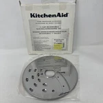 Kitchenaid 7-CUP Reversible Slicing Shredding Disc Food Processor KFP77RD 2MM. Fixed Price $42.49.