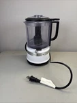 Kitchenaid KFC0516FW Cup Accessory Food Chopper, Matte White. Fixed Price $24.99.