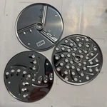 Set OF3 Vintage Mouli Salad Maker Blades Only. Fixed Price $26.12.