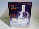 Vintage Sears Kenmore Speed Electronic Food Processor - 69686 New Box. Fixed Price $99.95.