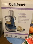 Cuisinart Core Custom' 10-CUP Food Processor FP-110MB Marine Blue One Size. Fixed Price $150.00.