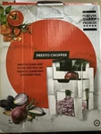 Presto Chopper 7-PIECE Set Push Function Dishwasher Safe Bpa Free. Fixed Price $25.00.