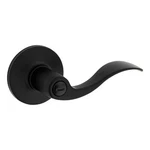 Kwikset Safelock SL3000LY-514 Layton Lever Privacy With Rcal Matte Black. Fixed Price $30.99.