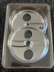 Cuisinart FP-13SPD Spaghetti Cut & FP-13RCD Ribbon Discs For Elemental. Fixed Price $18.99.