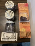 Vtg 1981 Oster Mini-blend Containers 1/2 Pint Nos New Box 80S Kitchen Center. Fixed Price $14.99.