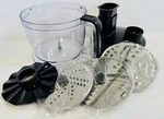 Large Food Processor Replacement Parts With Blades Clear Black Lid (bsb). Fixed Price $30.30.