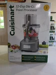 Cuisinart CFP-24DCNGMPC 12-CUP Die-cast Food Processor Pre-owned Tested. Fixed Price $125.00.