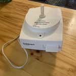 Cuisinart Classic Food Processor White DLC-10S Tx Motor Base Tested Working. Fixed Price $25.00.