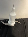 Quad Euro Food Processor Dual Blades Main Only Model EP-96W. Fixed Price $9.99.