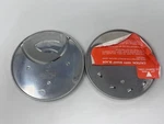 Cuisinart DLC-7 2 Discs For Food Processor Includes DLC-044 4MM DLC-037 Grater. Fixed Price $19.96.