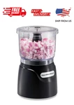 Hamilton Beach Stack & Press Electric Food Chopper Mini Processor, 3-CUP,. Fixed Price $20.99.