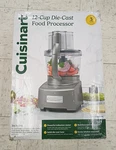 Cuisinart 12-CUP Die Cast Food Processor CFP-24DCNGMPC Bpa Free 1000 Watt New. Fixed Price $139.00.