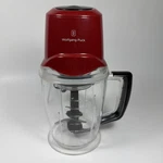 Wolfgang Puck BQBC0010 Food Chopper Electric Processor Red 400W 6 Cups 48 Oz. Fixed Price $35.99.