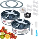 Nutribullet Blade Replacement With Silicone Gaskets, Compatible 600W & 9.... Fixed Price $40.76.